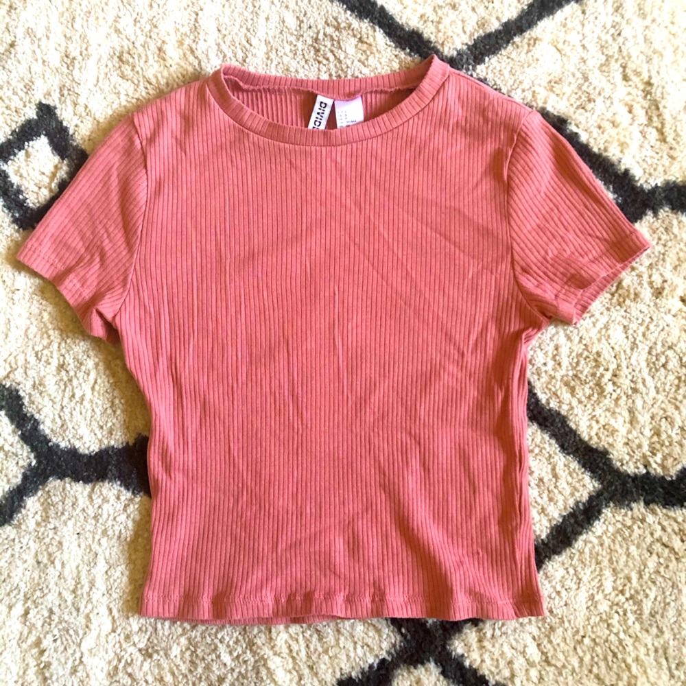 Pink Crop Top